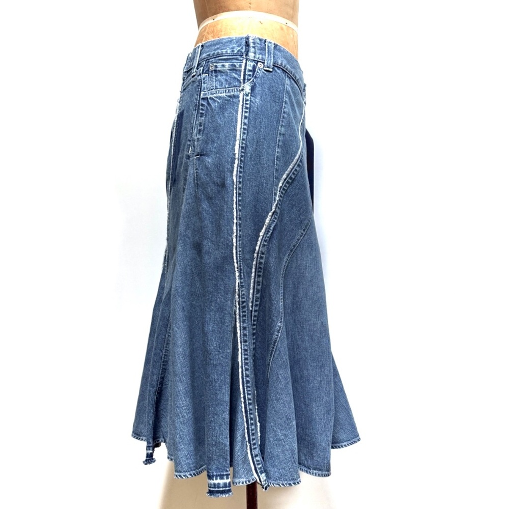 Sacai Denim Mermaid Skirt size L - Picture 7 of 12